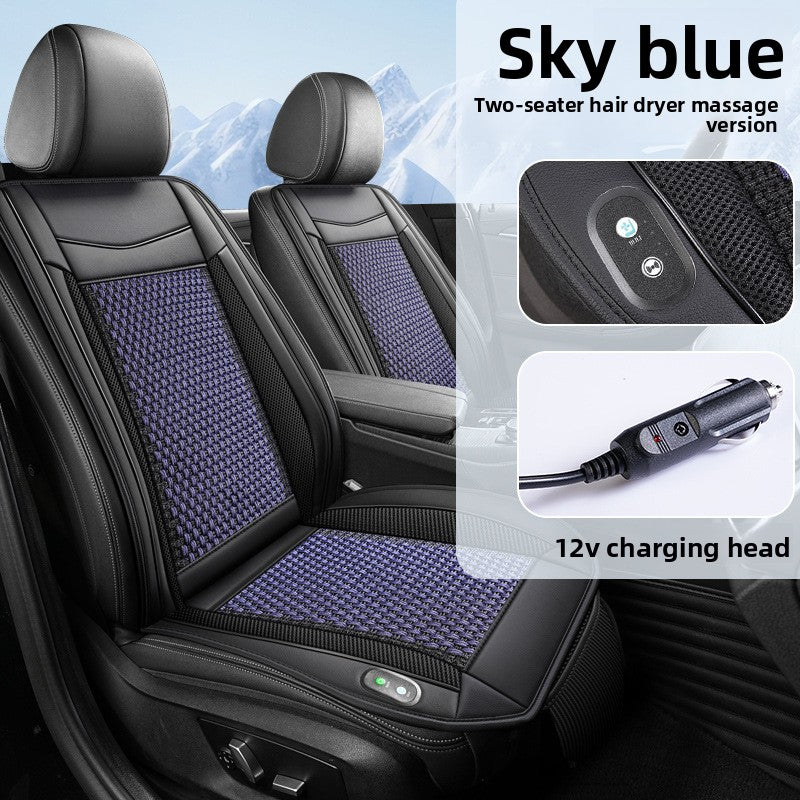 Ventilated Car Seat Cushion with Cooling Fan
